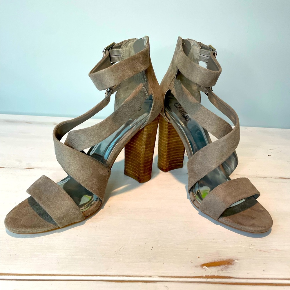CARLOS BY CARLOS SANTANA” WOMEN'S LAURA STRAPPY HEELED SANDAL